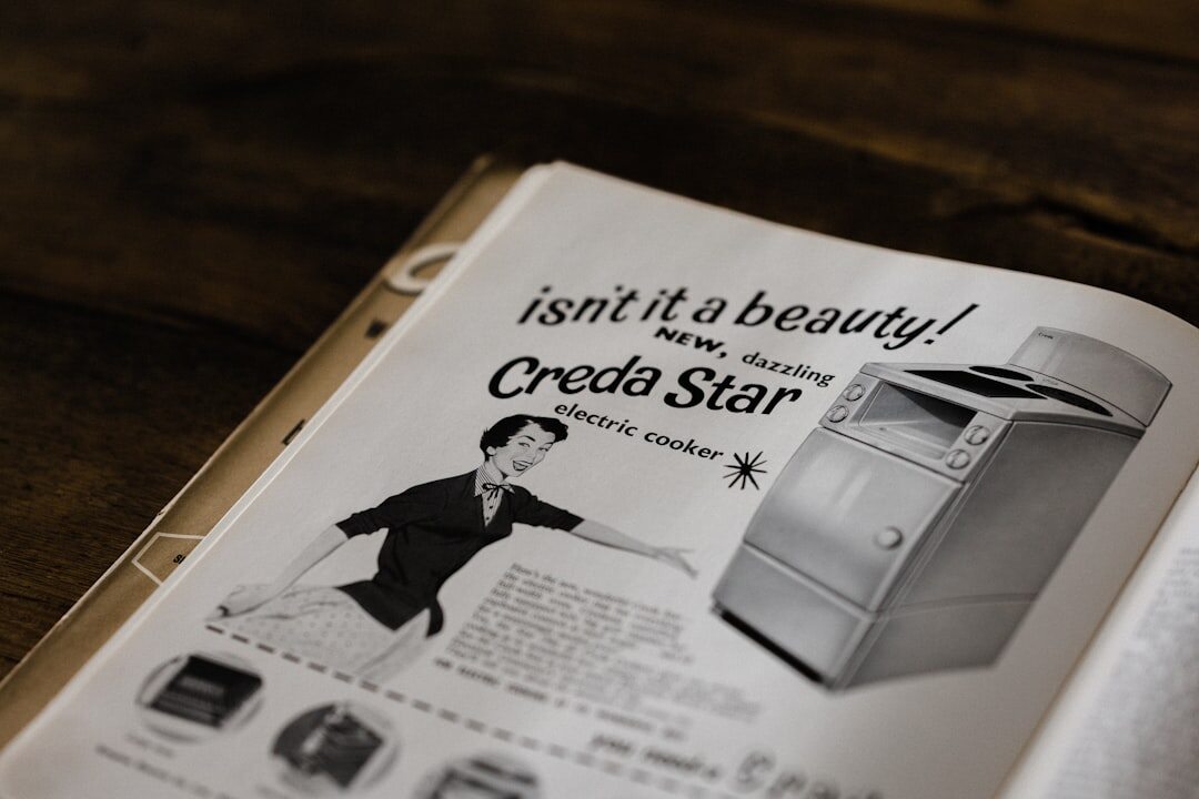 old magazine ad