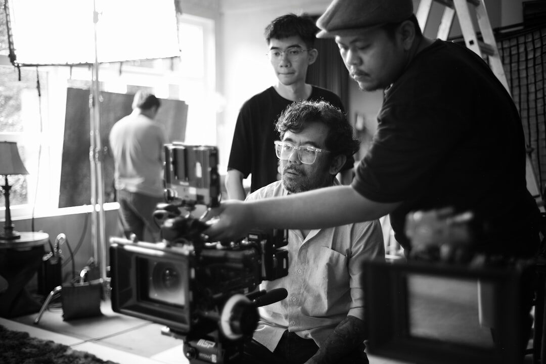 vintage commercial filming