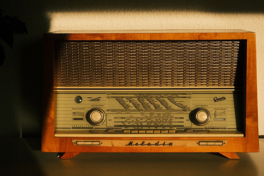 old radio advertisement
