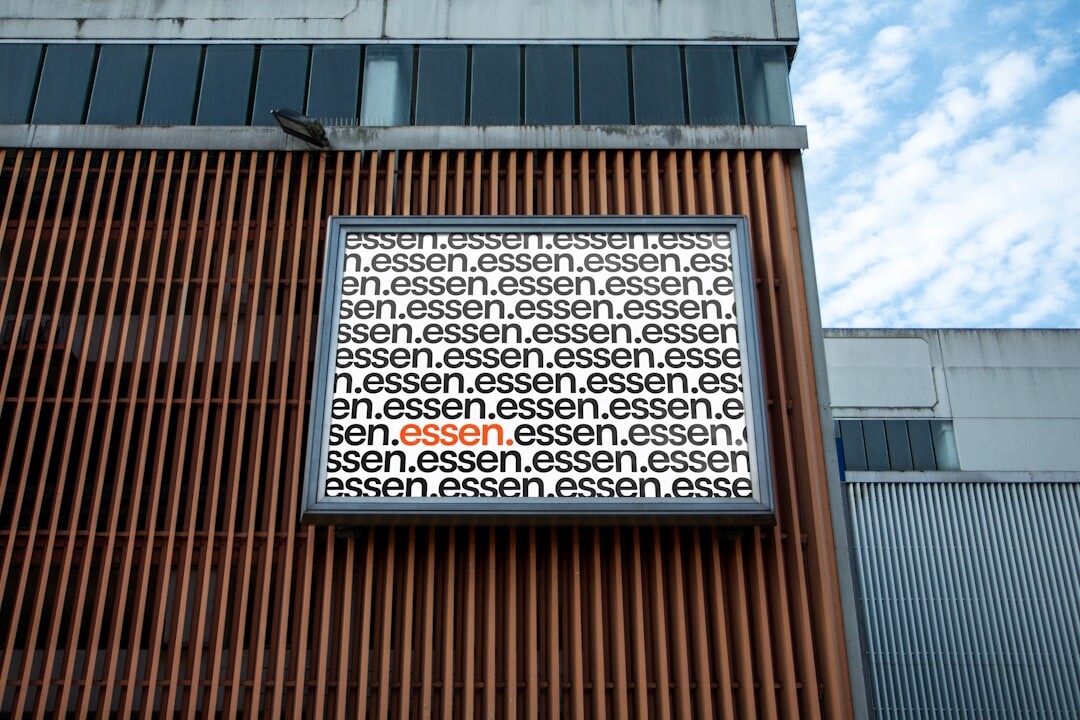 modern digital ad