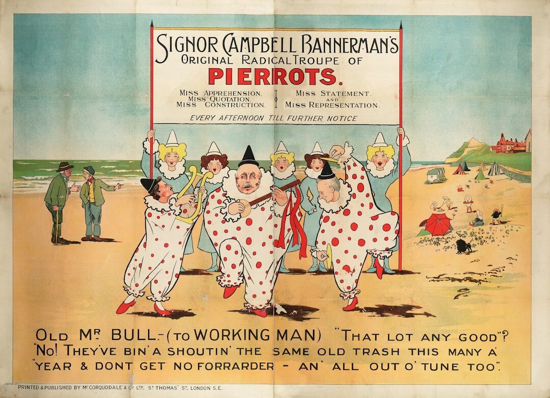 ancient advertising poster